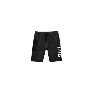 Represent 247 Black Cargo Half Tights