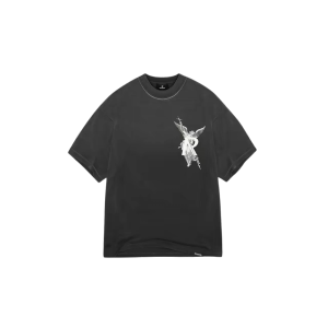 Represent Archangel Stained Black Graphic T-Shirt