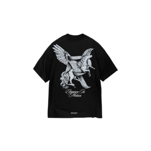 Represent Elegance Motion Black Graphic T-Shirt