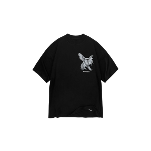 Represent Elegance Motion Black Graphic T-Shirt