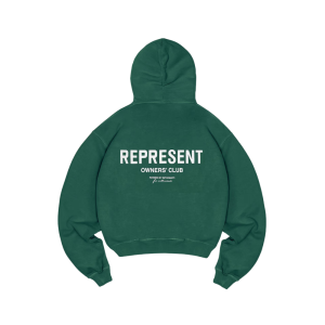 Represent Green hoodie