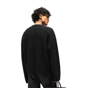 Represent Logo Knit Sweater Black