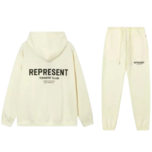 Represent Owners Club Cream Tracksuit